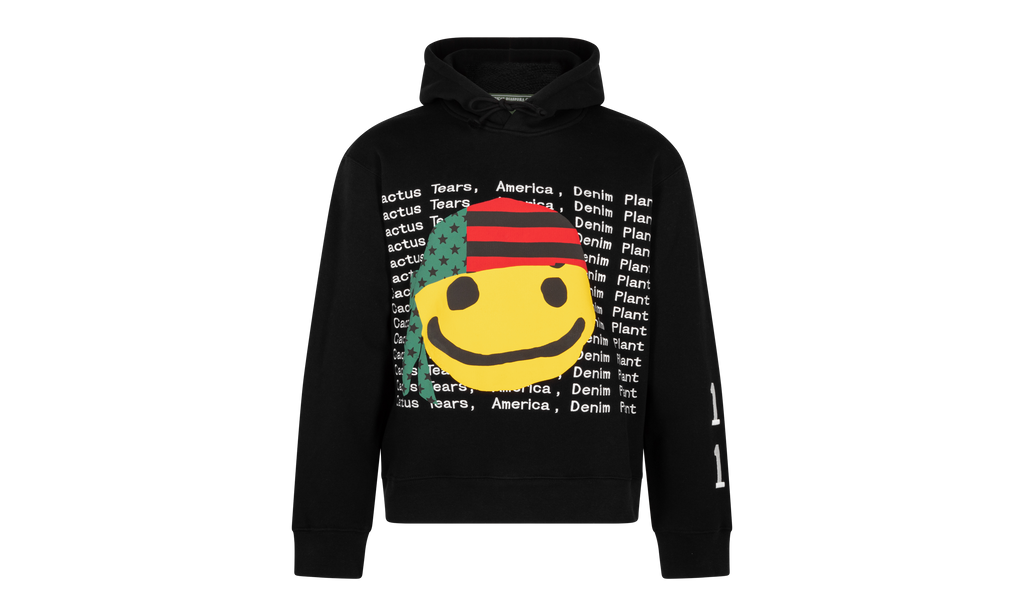 Cactus Tears Hoodie Black "Black" DT040