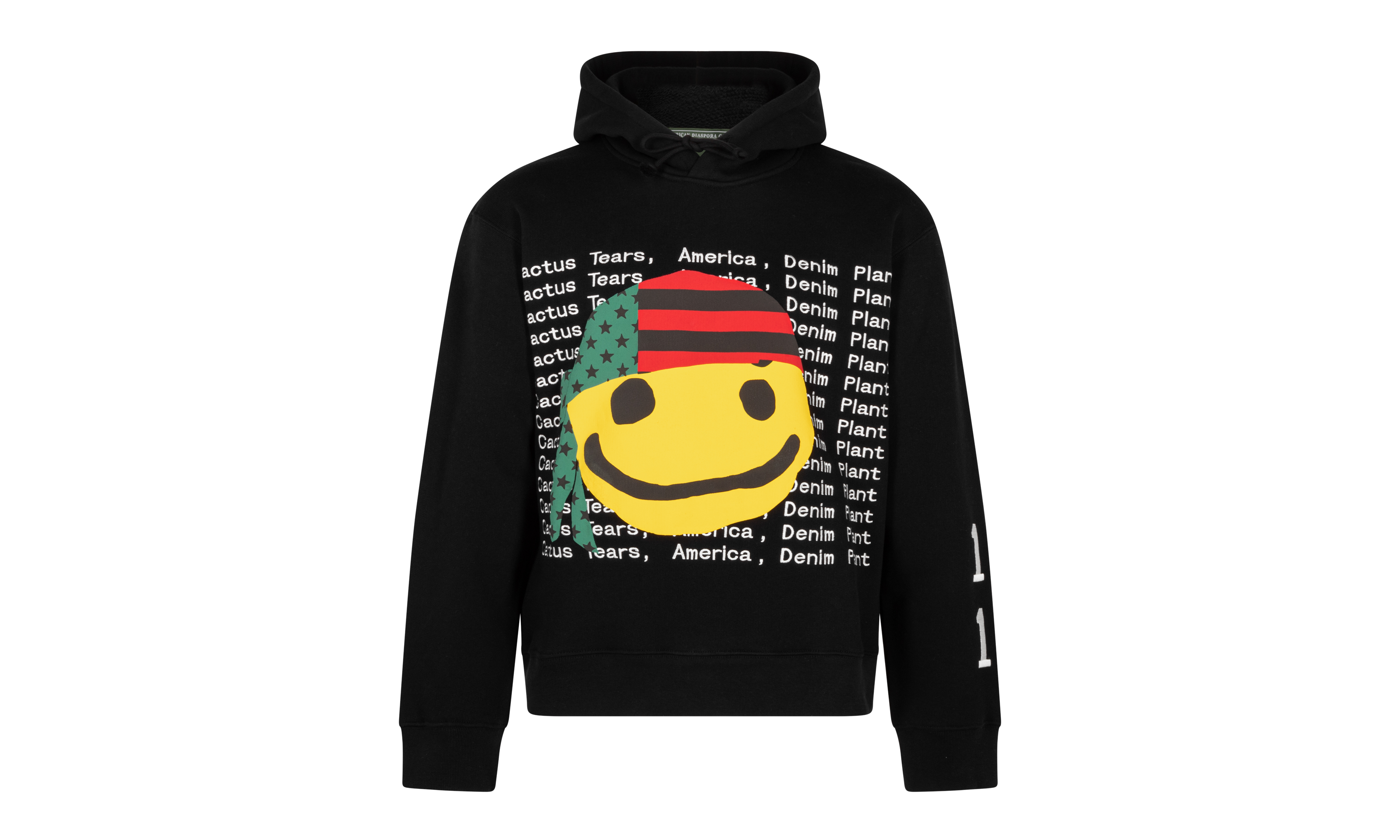 Cactus Tears Hoodie Black "Black" DT040