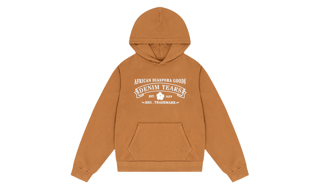 ADG Hoodie "Washed Brown" DT329