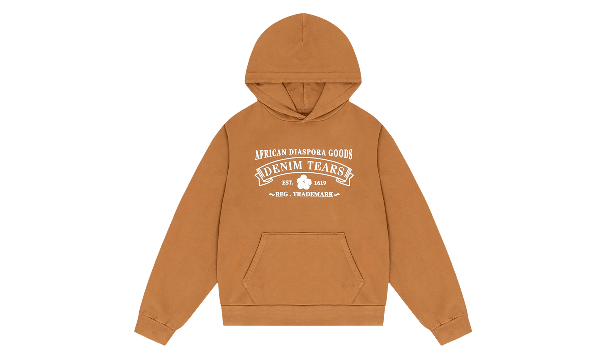 ADG Hoodie "Washed Brown" DT329
