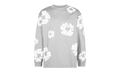 Long Sleeve Cotton Wreath Tee "Grey" DT055