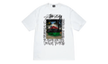 Stussy Farmers Blvd Short Sleeve Tee Shirt "White" DT309