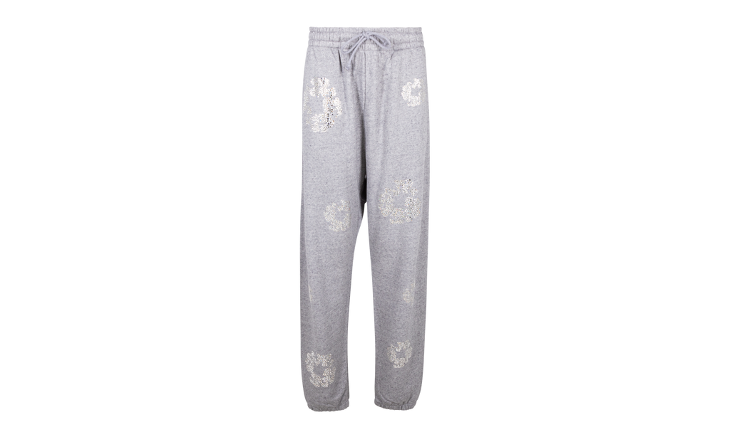 Cashmere Swarovski Cotton Wreath Sweatpants "Grey" DT079