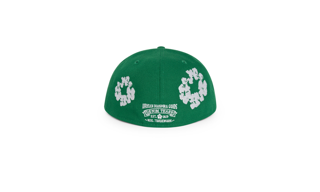 New Era Cotton Wreath 59/50 Cap "Green" DT237