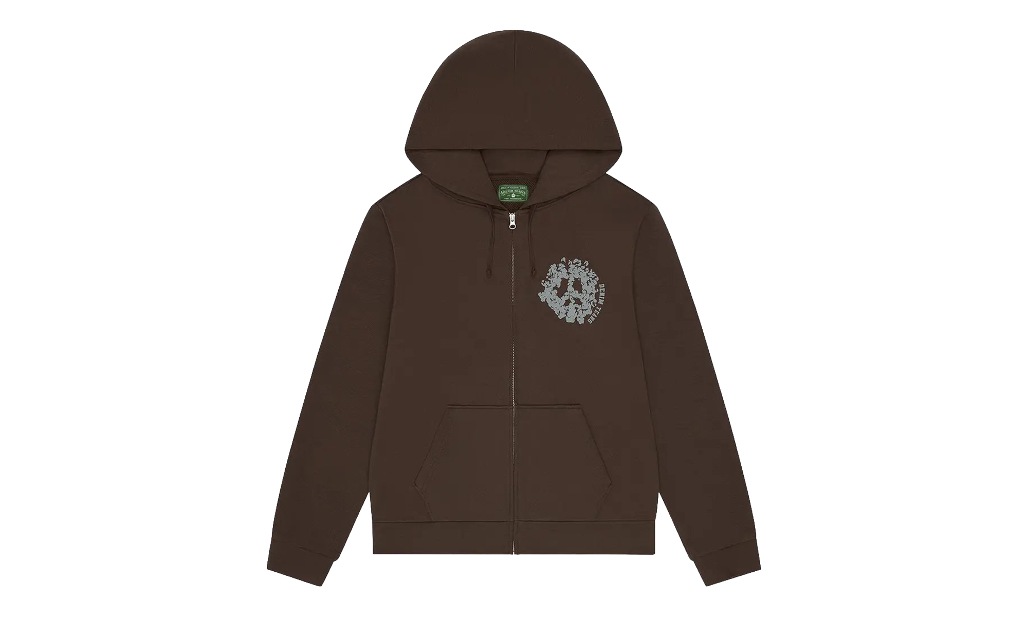 Denim University Zip Hoodie "Brown" DT462