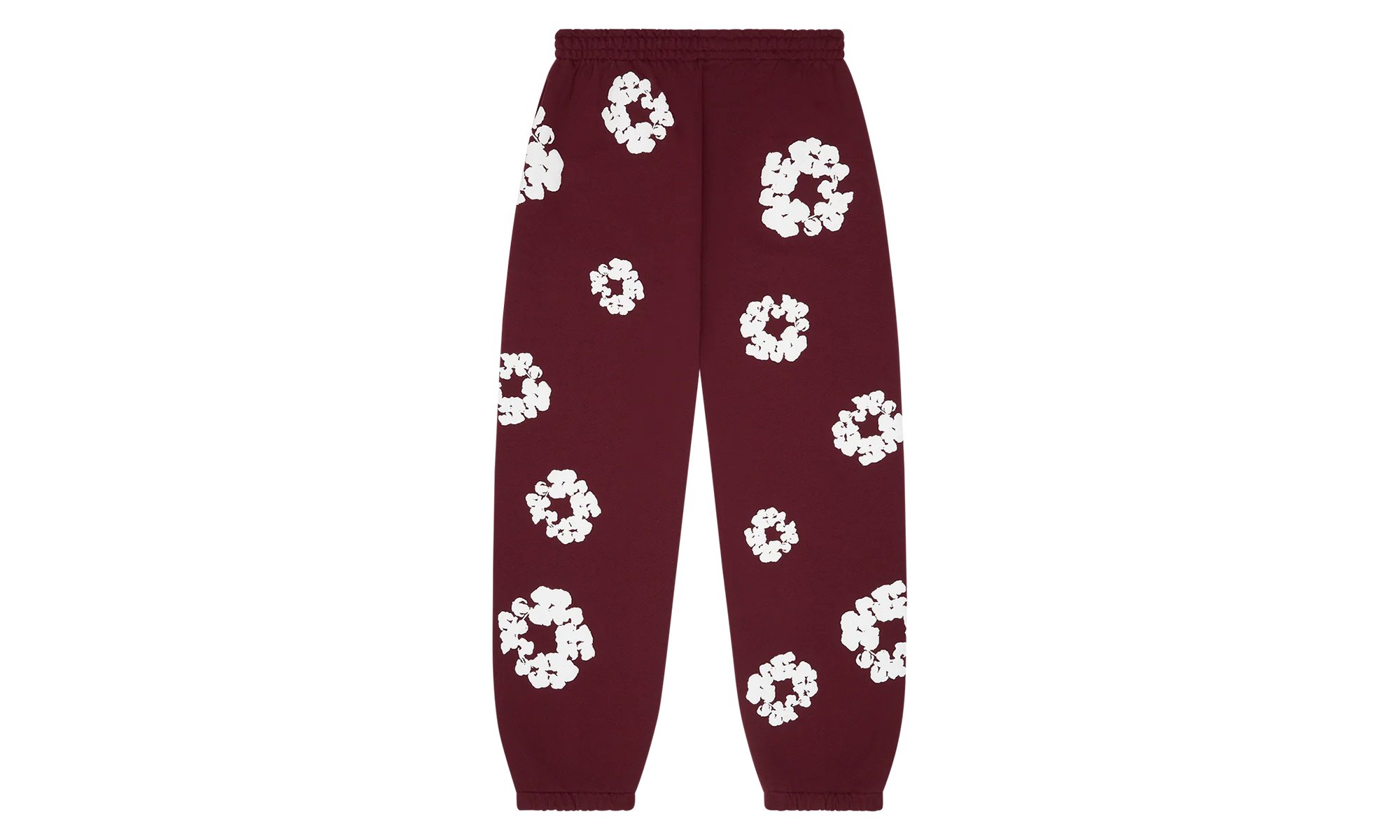 Cotton Wreath Sweatpants "Burgundy" DT251