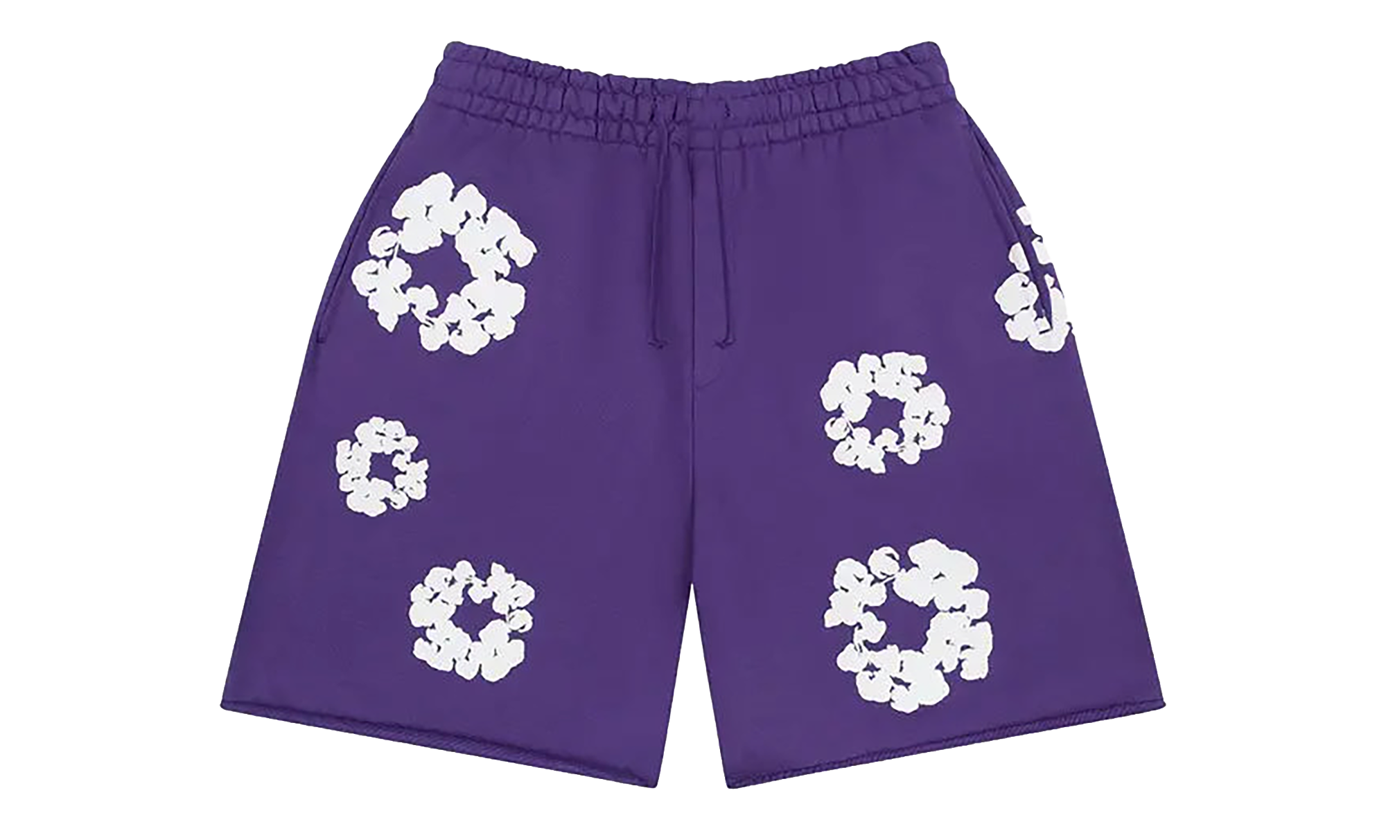 Cotton Wreath Sweatshorts "Purple" DT536
