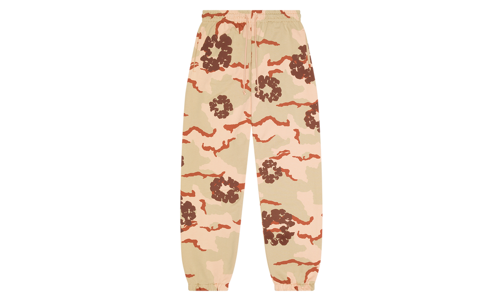 Cotton Wreath Sweatpants "Tan Camo" DT126