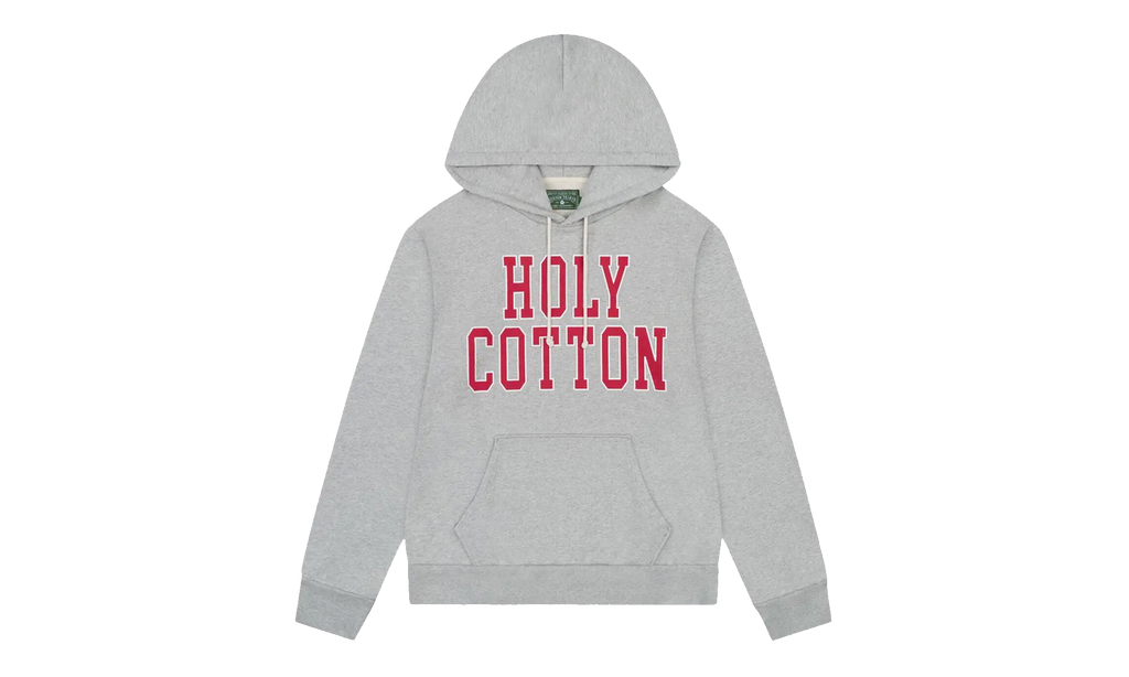 Holy Cotton Pullover Hoodie "Grey" DT585