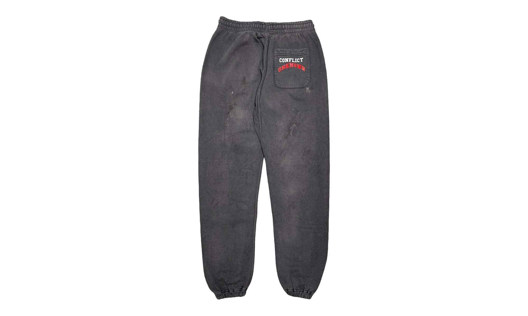 Struggle Logo Sweatpants "Saint Michael - Black" DT370
