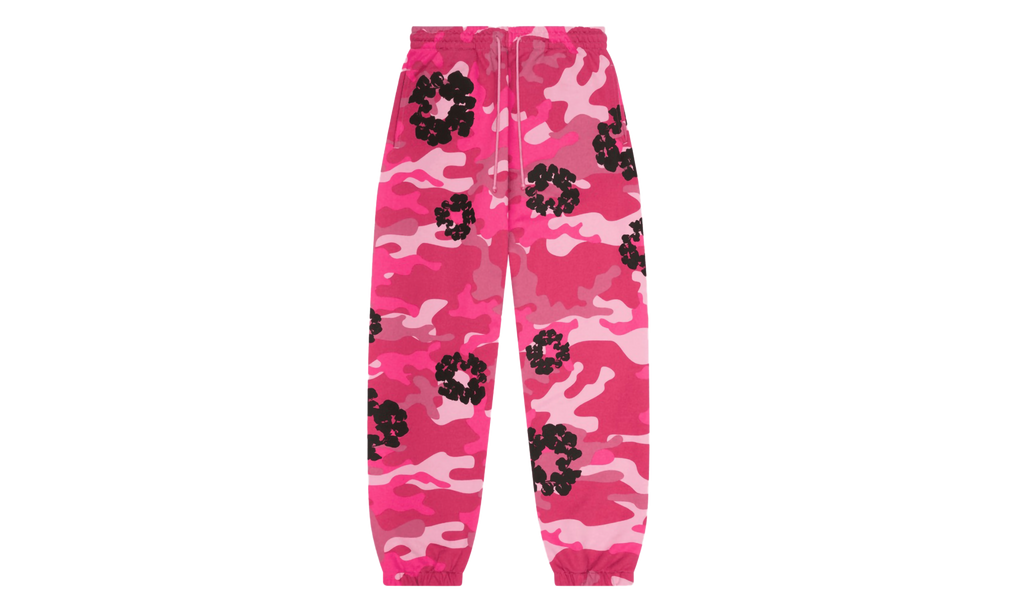 Cotton Wreath Sweatpant "Pink Camo" DT066