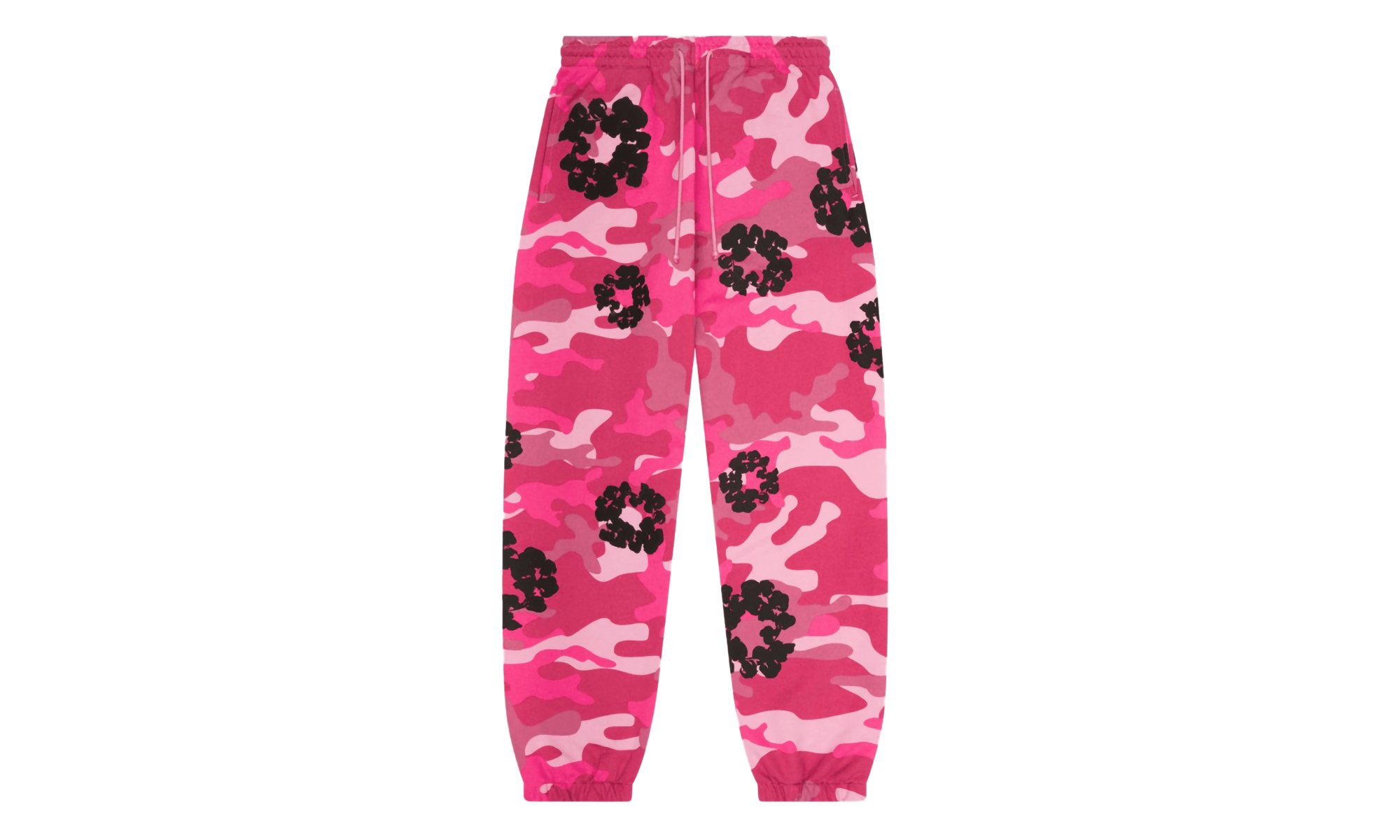 Cotton Wreath Sweatpant "Pink Camo" DT066