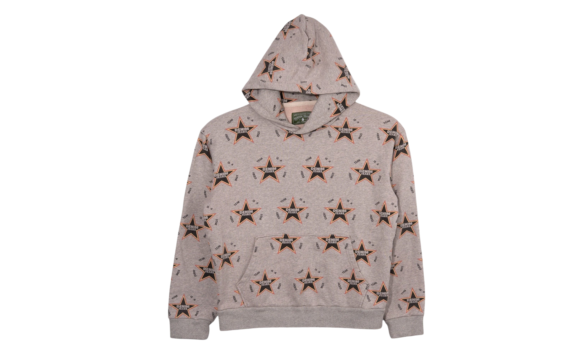 Every Tear Is A Star Logo Hooded Sweatshirt "Grey" DT360