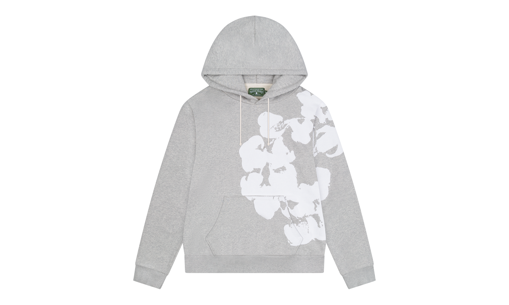 Big Cotton Wreath Sweatshirt "Grey" DT094
