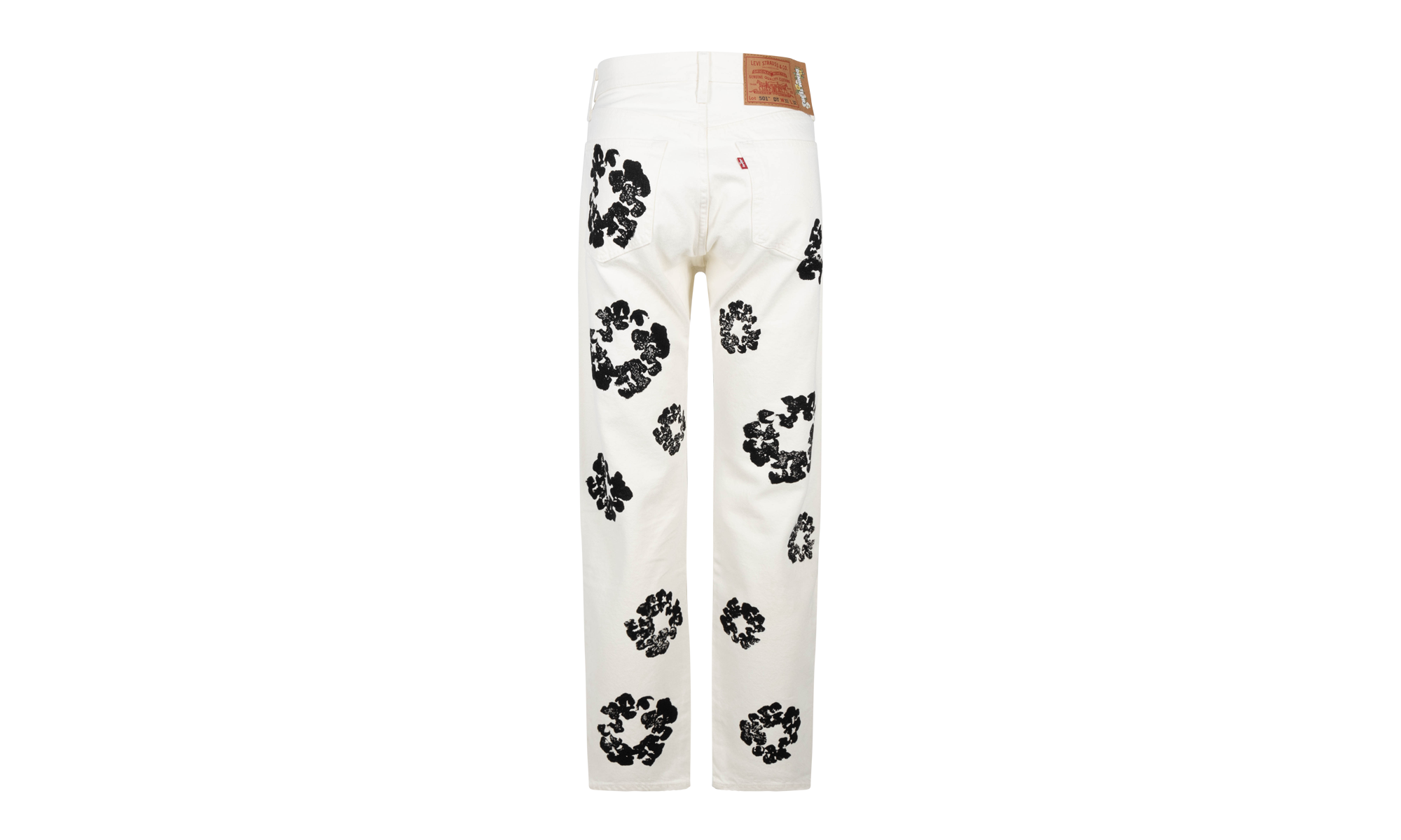 The Cotton Wreath Denim Jeans "White" DT18