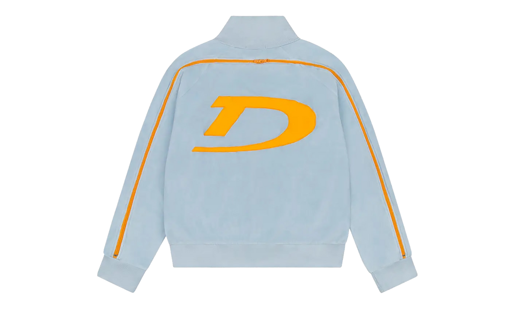 Velour Warmup Jacket "Light Blue" DT516
