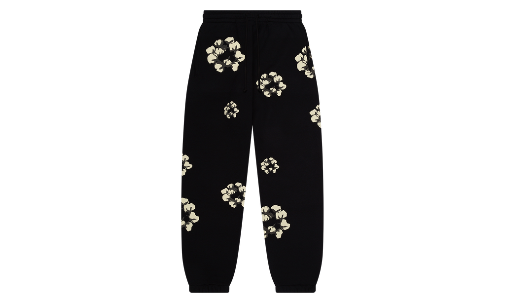 Cactus Tears Wreath Sweatpants "Black" DT043