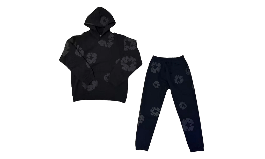 Mono Cotton Wreath (Full Set) "Black" DT317