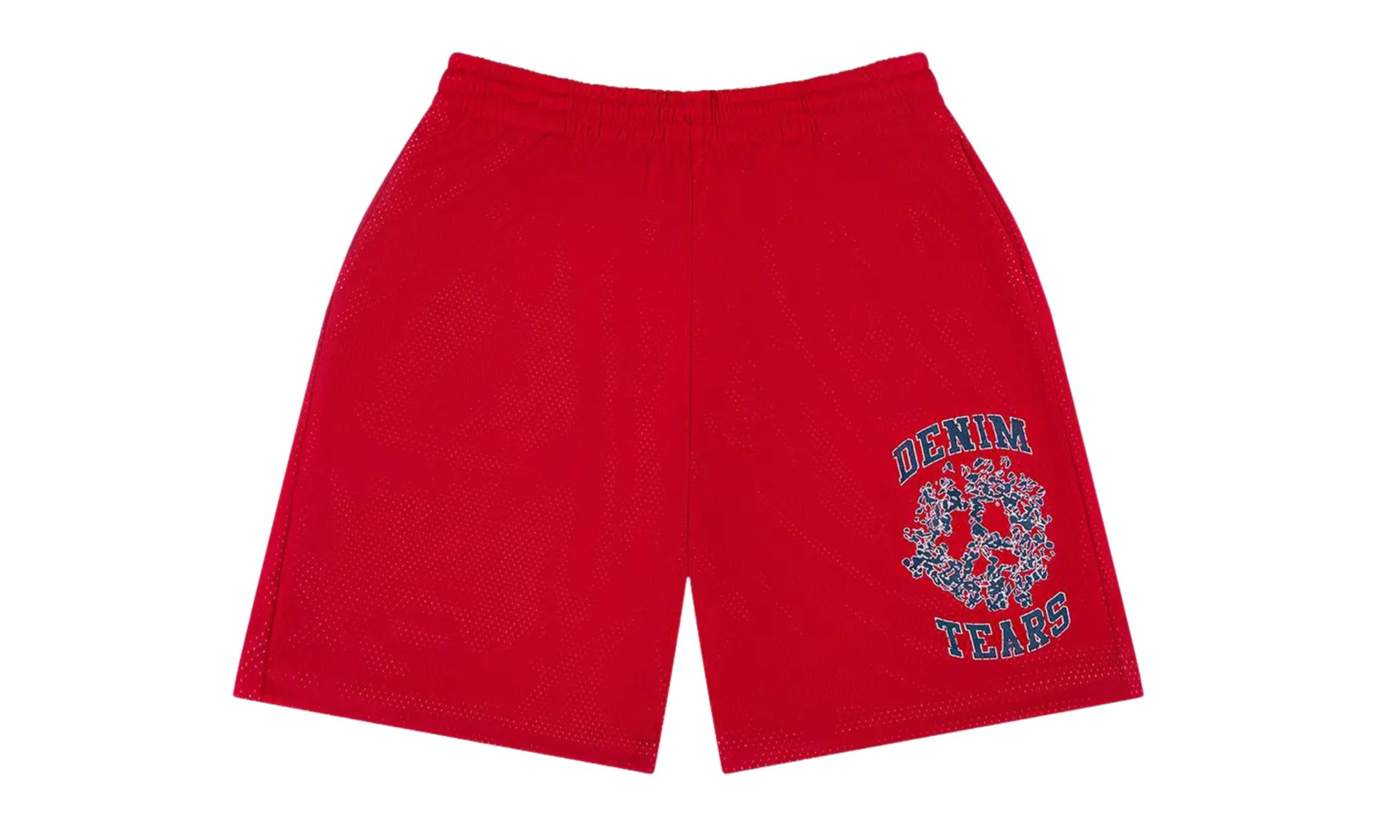 Denim University Mesh Shorts "Red" DT346
