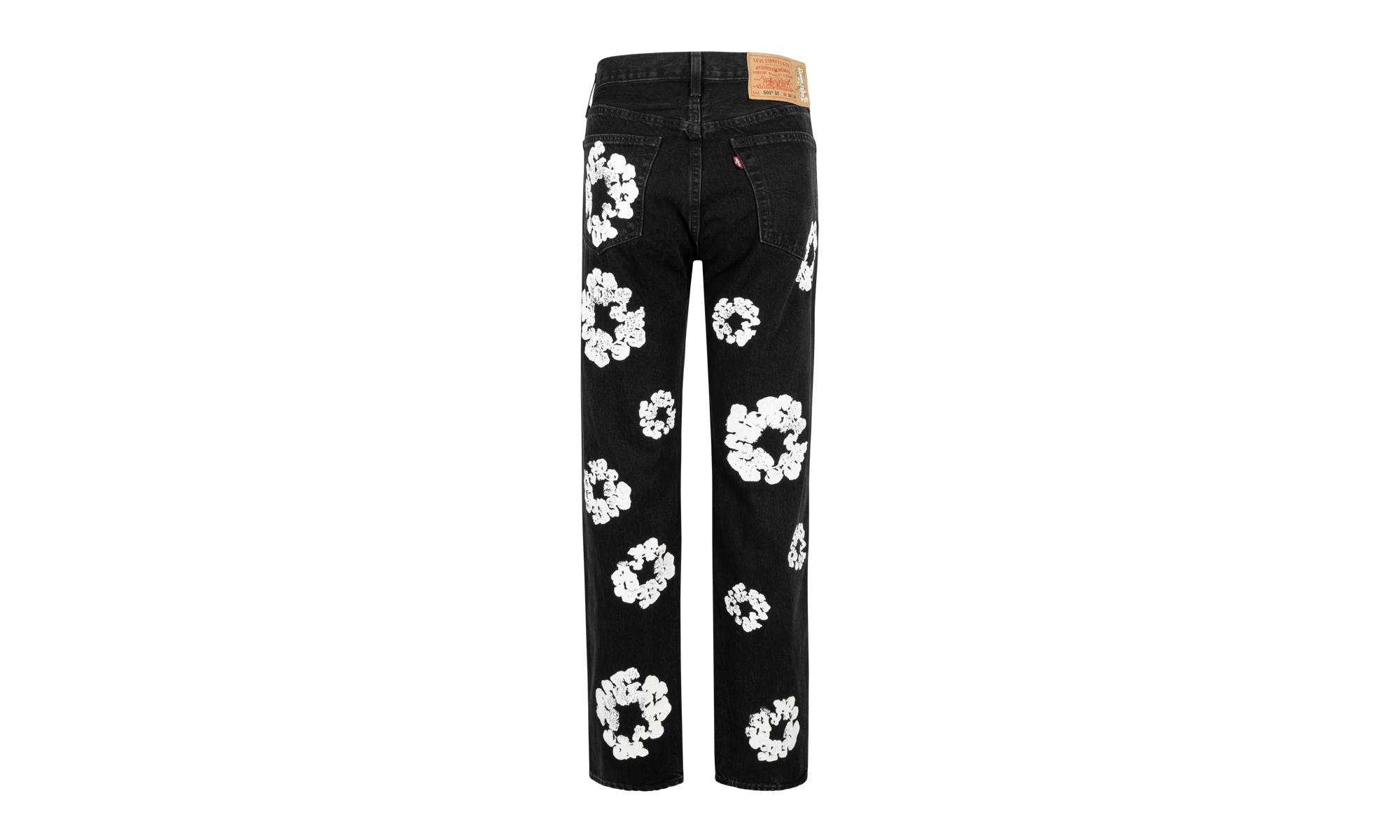 The Cotton Wreath Denim Jeans "Black" DT23