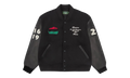 Peace Wreath Varsity Jacket "Black" DT445