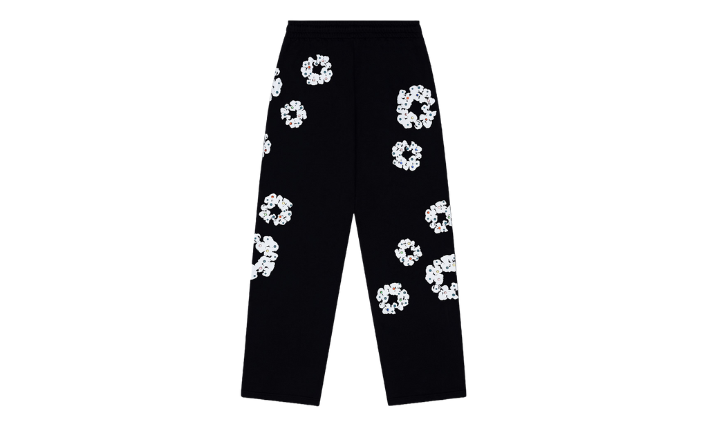 Rhinestone Sweatpants "FW25 - Black" DT420