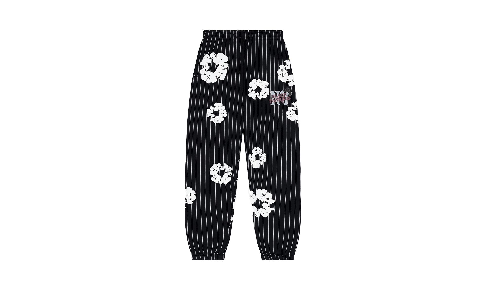 Pinstripe Wreath Sweatpants "Black" DT240