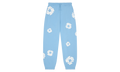 Cotton Wreath Sweatpants "Light Blue" DT261