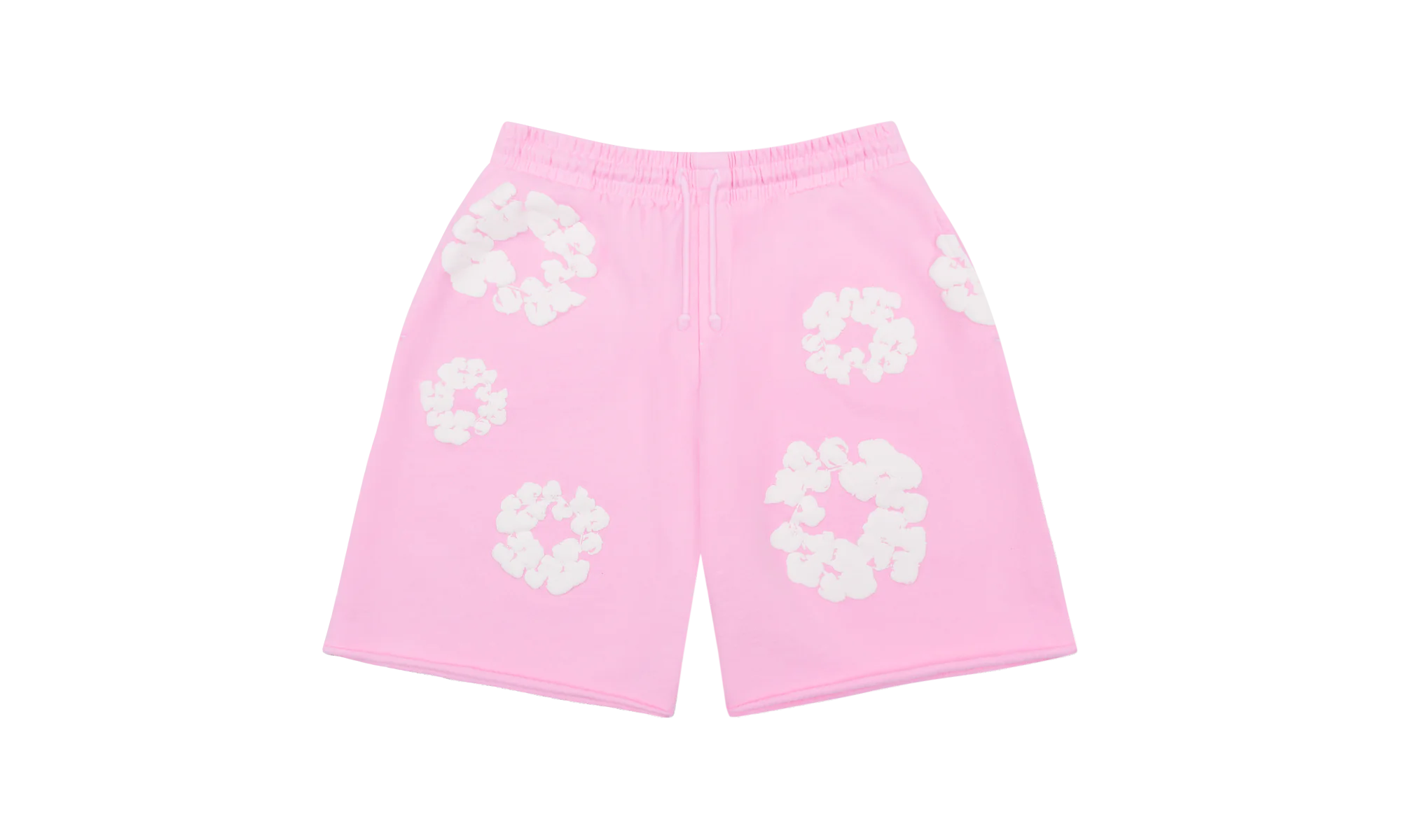 The Cotton Wreath Sweat Shorts "Powder Pink" DT091