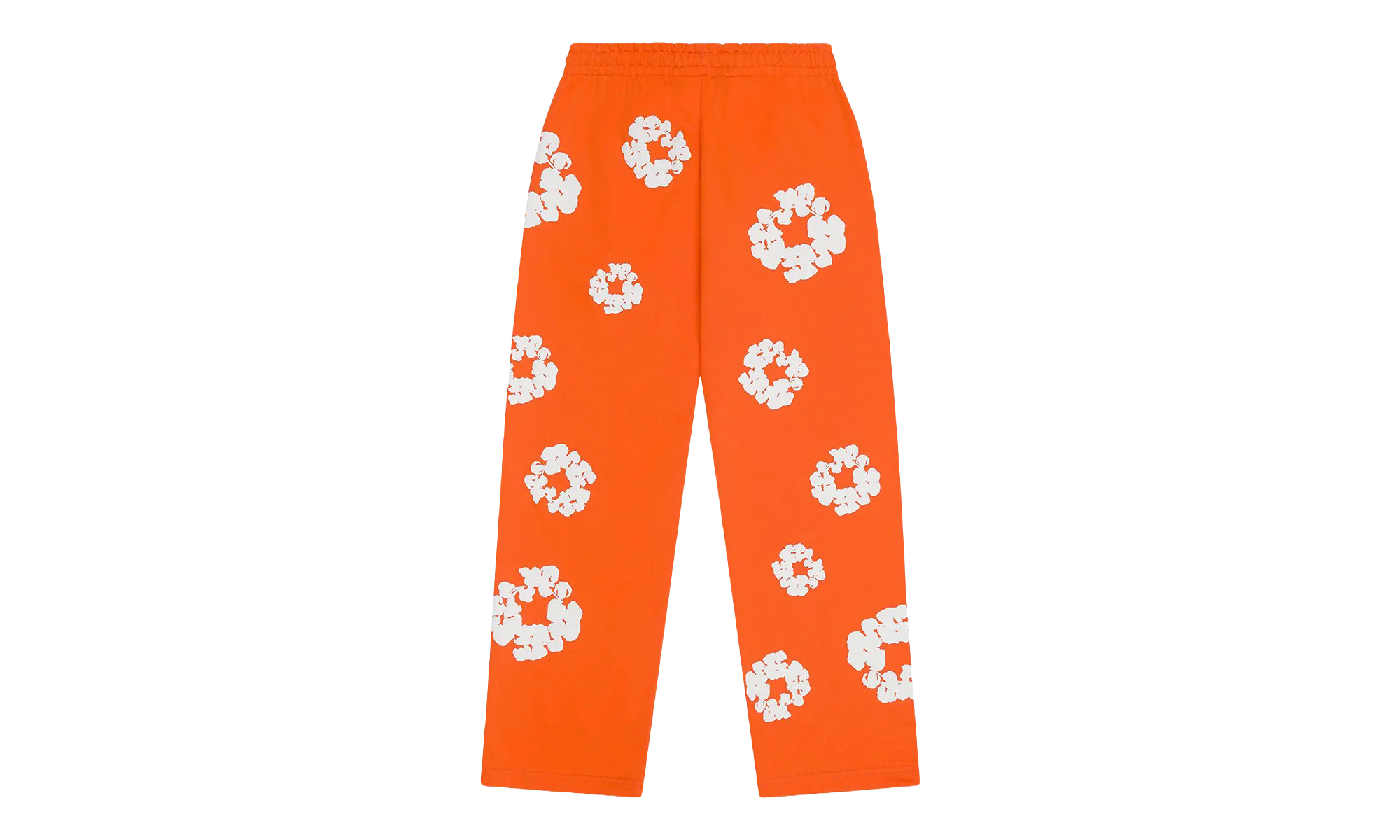Cotton Wreath Baggy Sweatpants "Orange" DT449