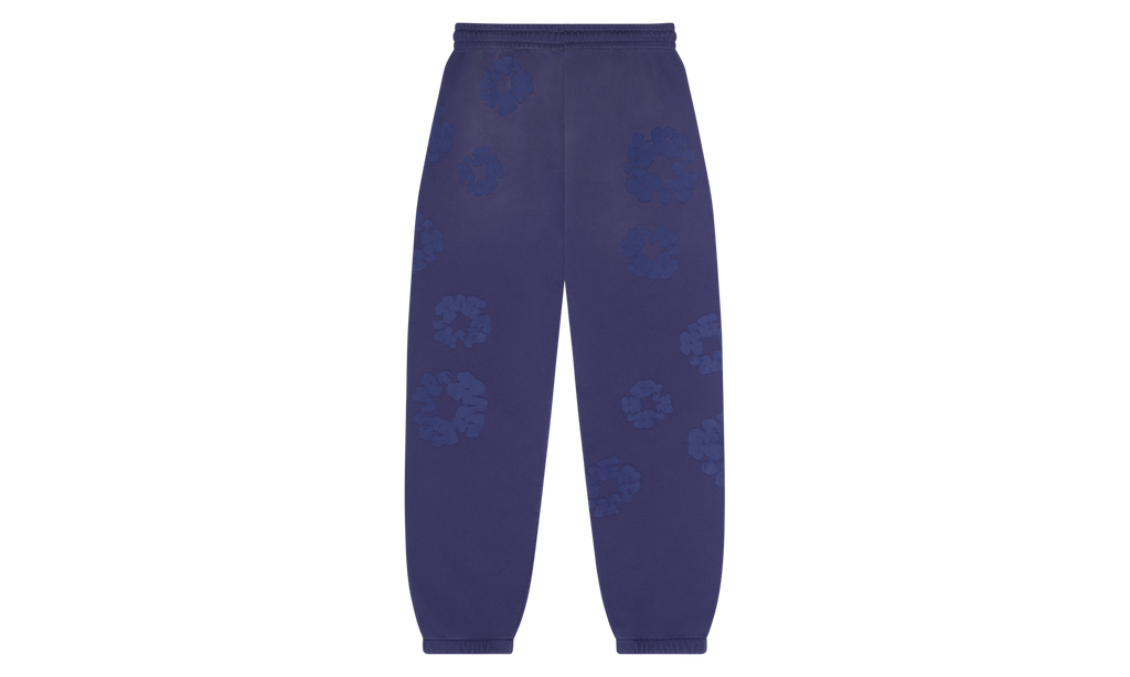 Mono Cotton Wreath Sweatpants "Washed Blue" DT105