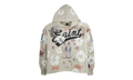 Graffiti Hooded Sweatshirt "Saint Michael - Multi" DT368
