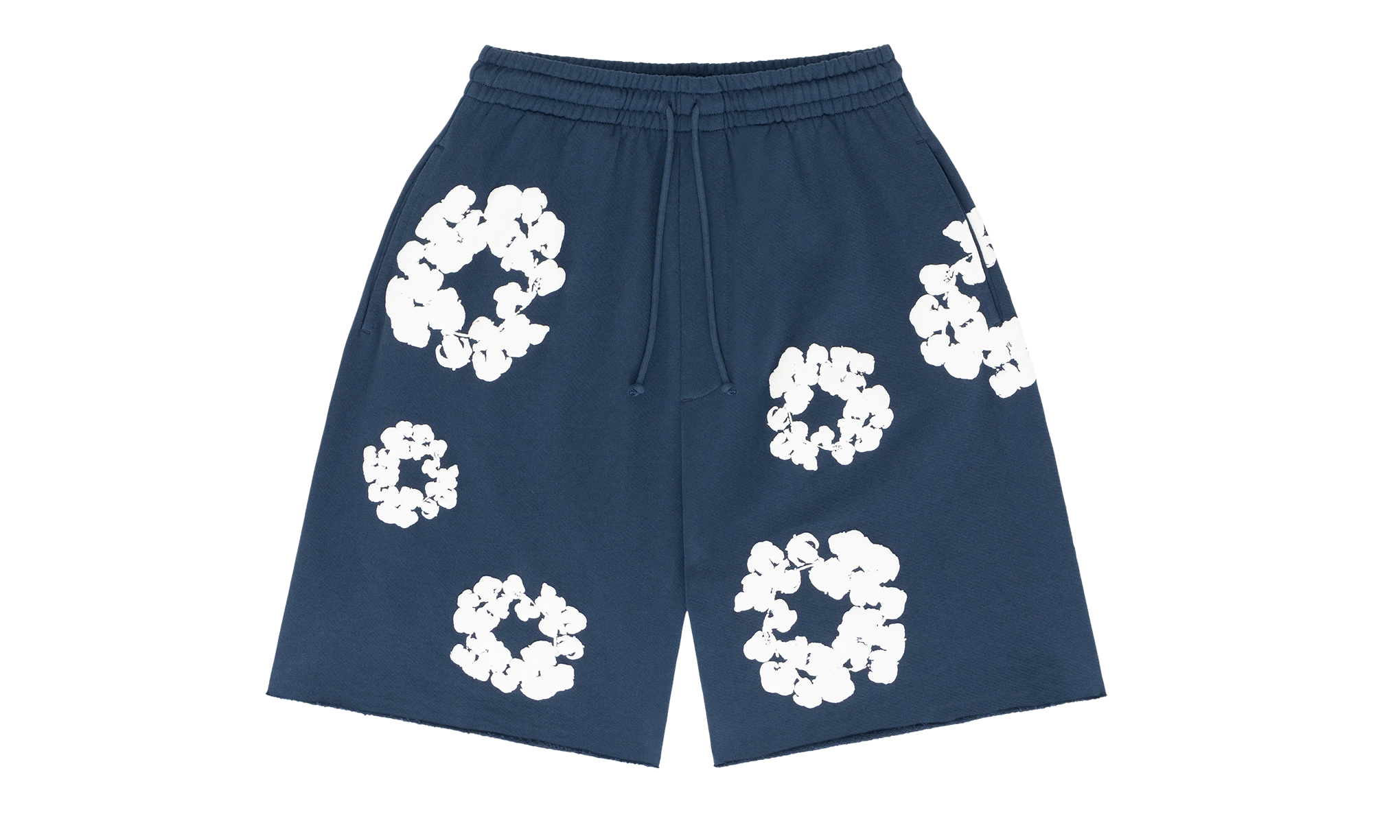 The Cotton Wreath Shorts "Navy" DT298