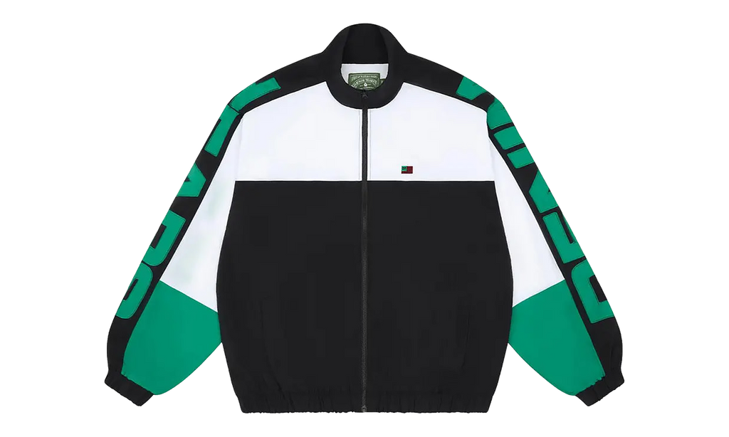 DT Sports Track Jacket "Black / Green" DT514