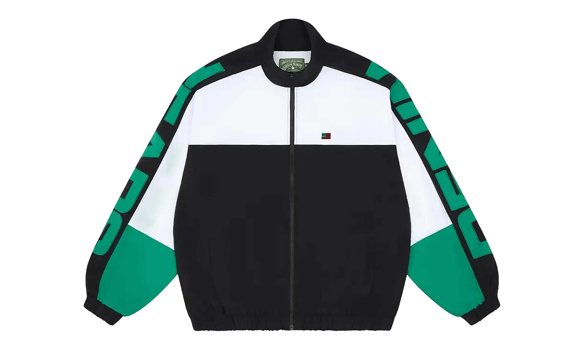 DT Sports Track Jacket "Black / Green" DT514
