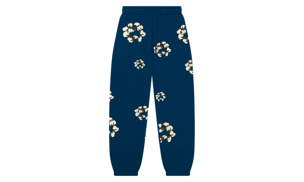 Cactus Tears Wreath Sweatpants "Navy" DT045