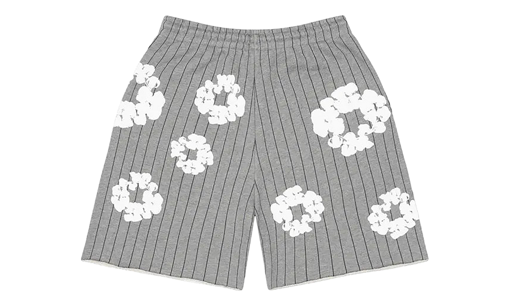Pinstripe Wreath Sweatshorts "Grey" DT537