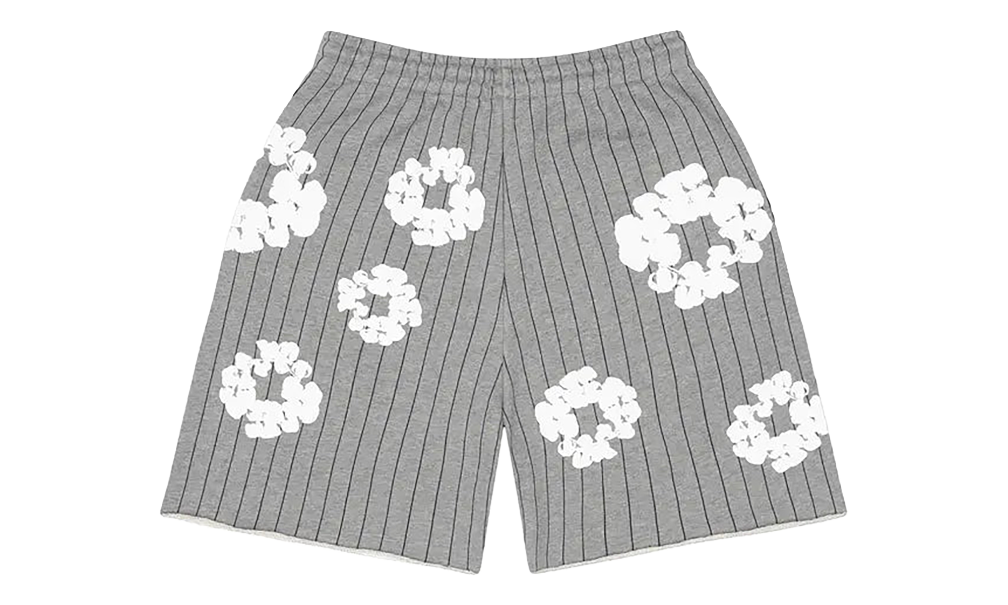 Pinstripe Wreath Sweatshorts "Grey" DT537