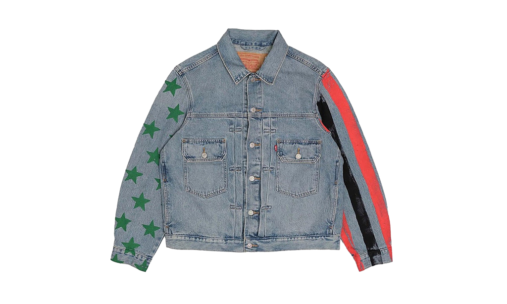 Cactus Tears Denim Plant Jacket "Indigo" DT191
