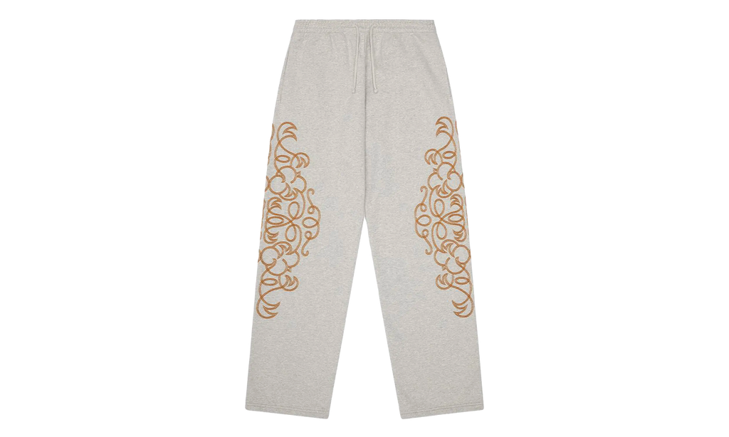 Western Embroidered Sweatpants "Grey" DT583