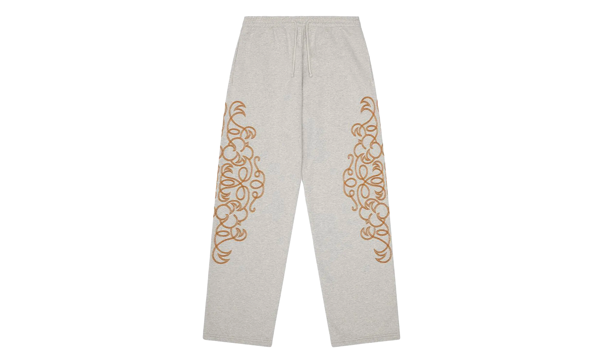 Western Embroidered Sweatpants "Grey" DT583