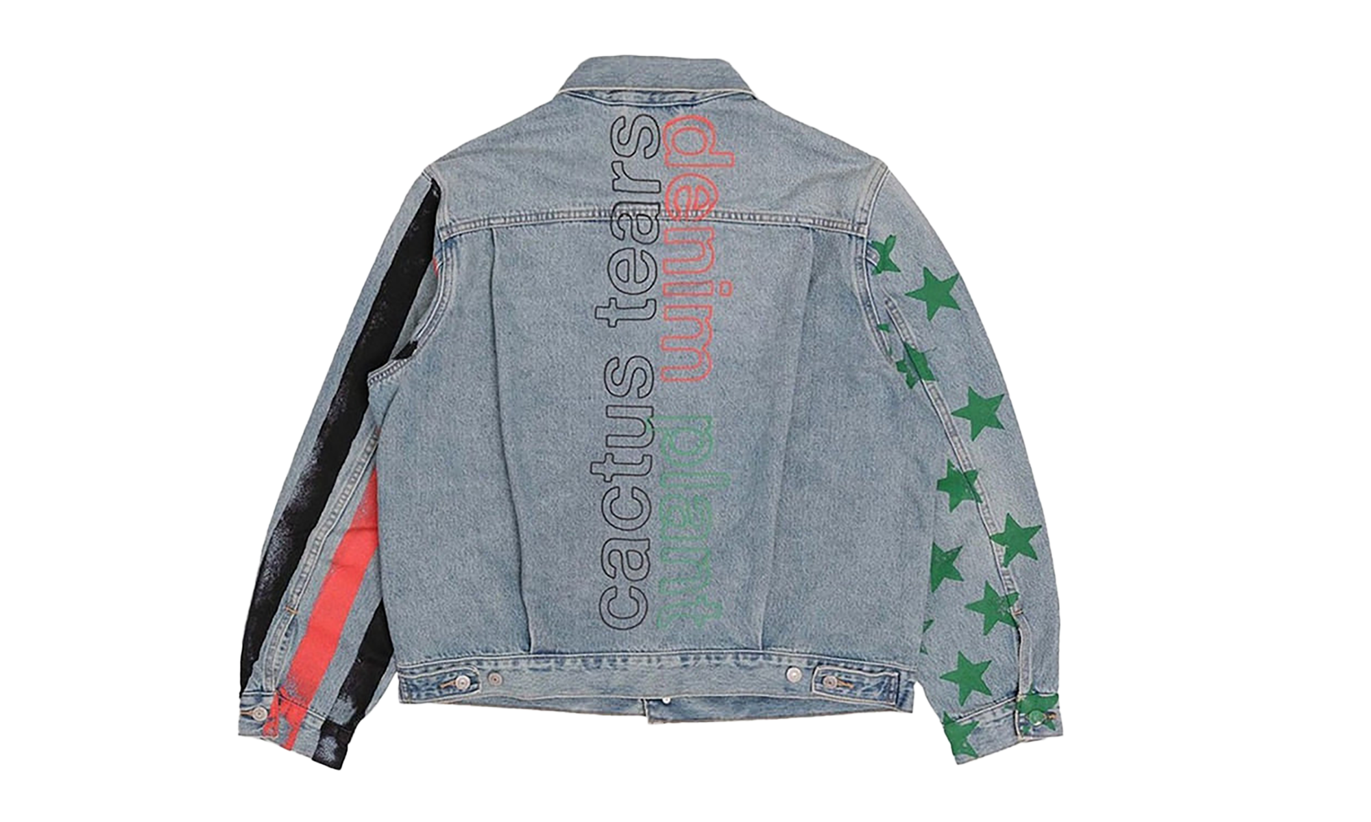 Cactus Tears Denim Plant Jacket "Indigo" DT191