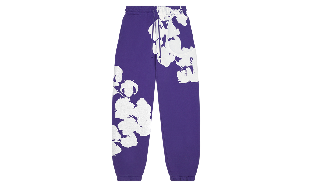 Big Cotton Wreath Sweatpants "Purple" DT095