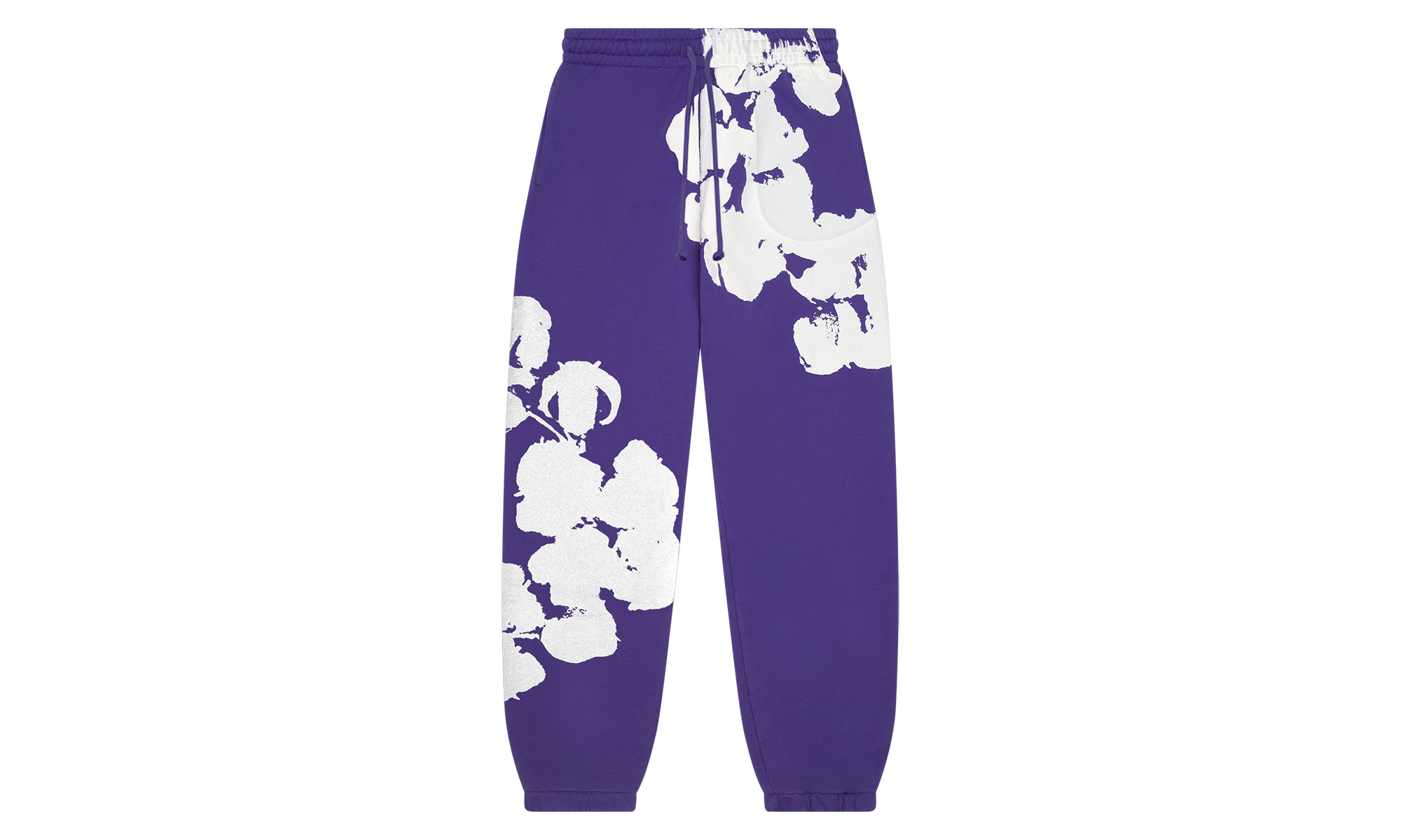 Big Cotton Wreath Sweatpants "Purple" DT095