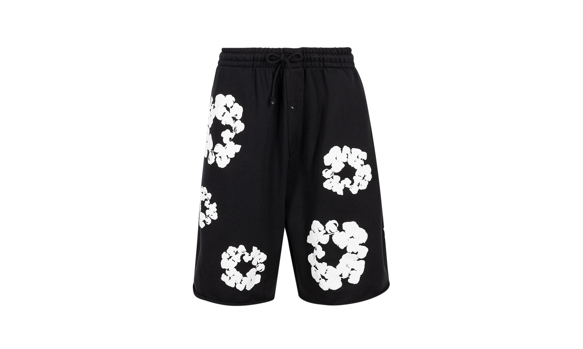 The Cotton Wreath Shorts "Black" DT06