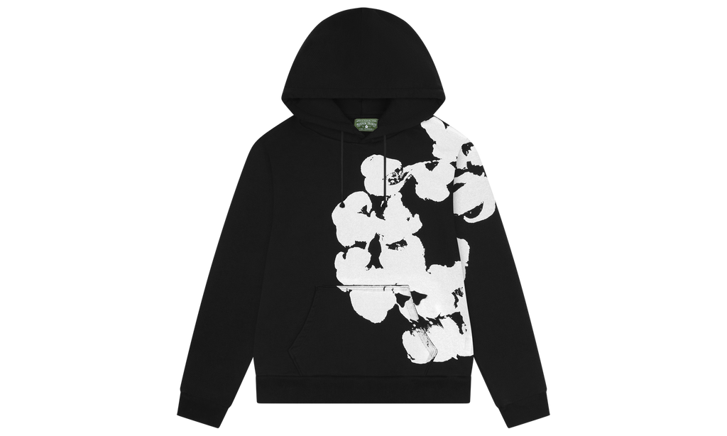 Big Cotton Wreath Sweatshirt "Black" DT093