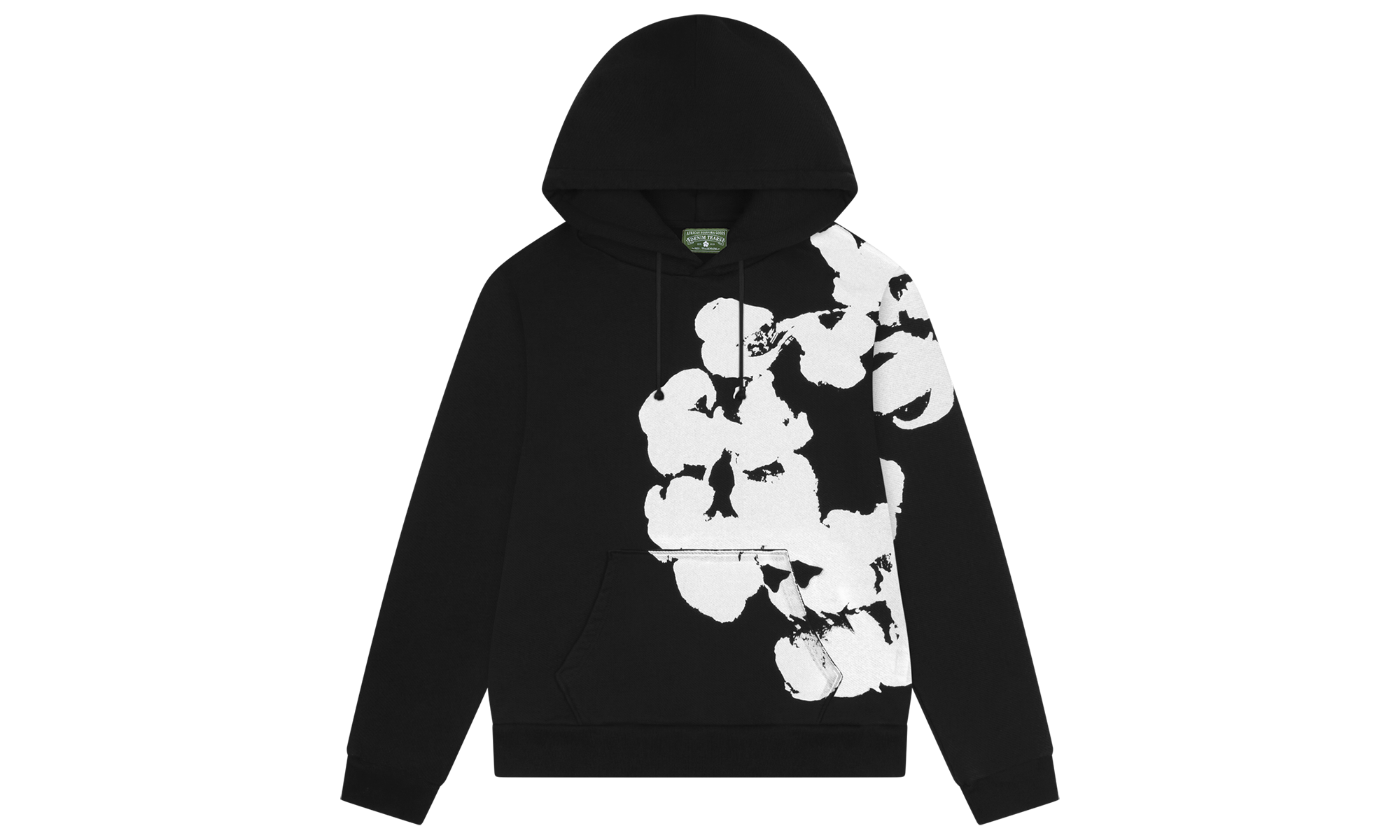 Big Cotton Wreath Sweatshirt "Black" DT093