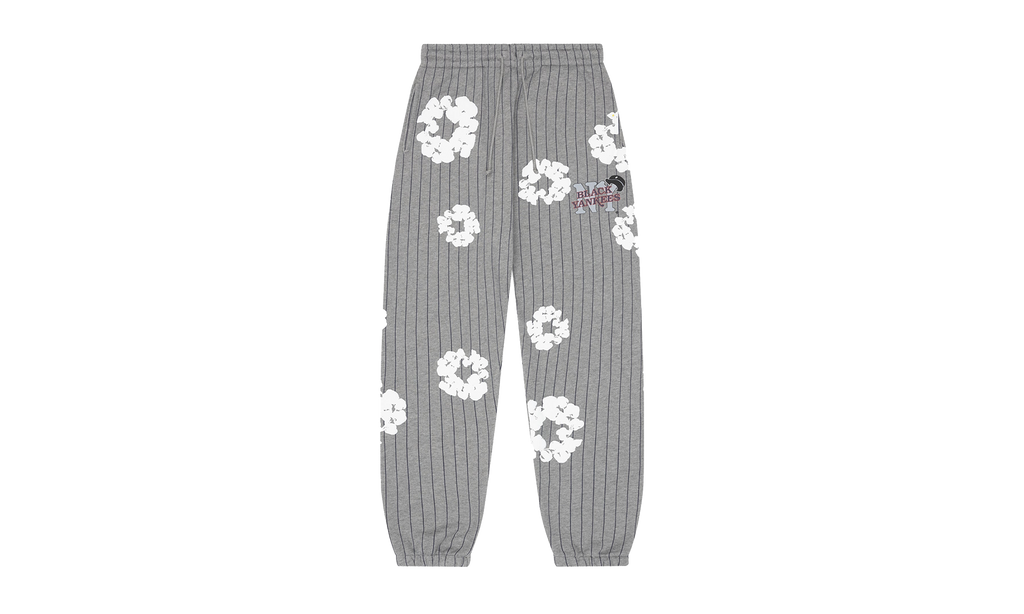 Pinstripe Wreath Sweatpants "Grey" DT239