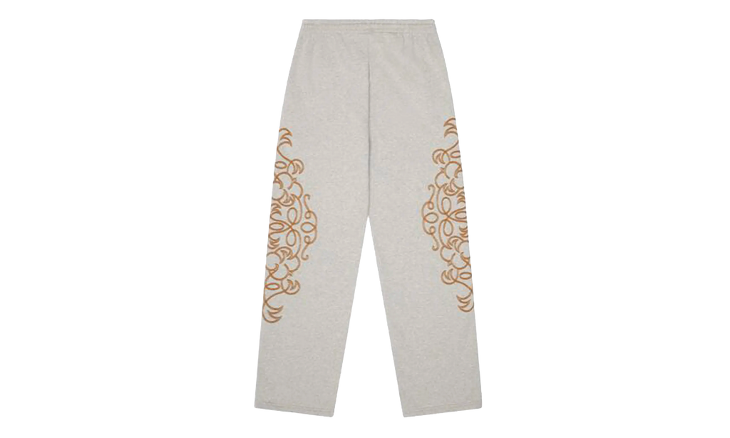 Western Embroidered Sweatpants "Grey" DT583