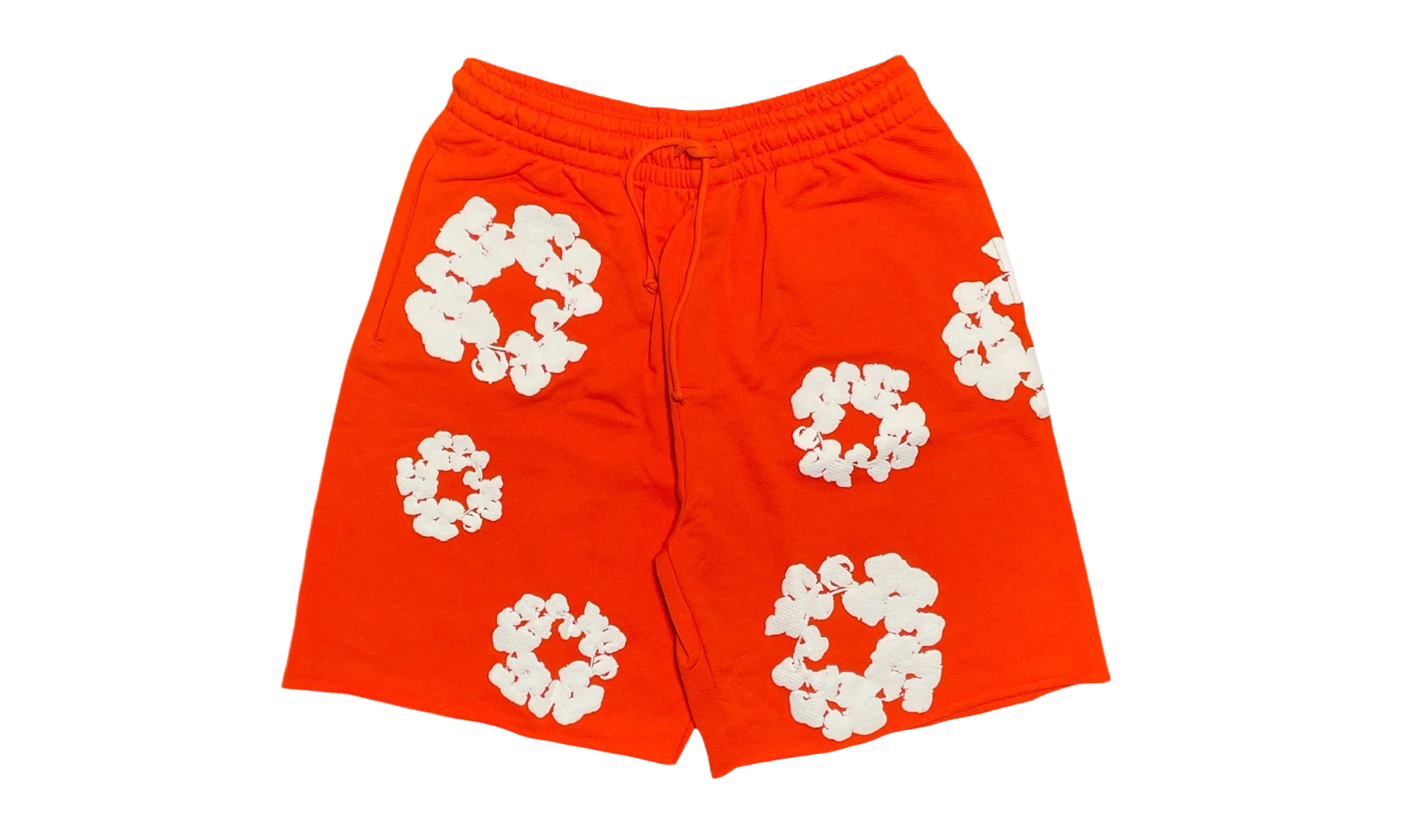 The Cotton Wreath Sweat Shorts "Orange" DT293